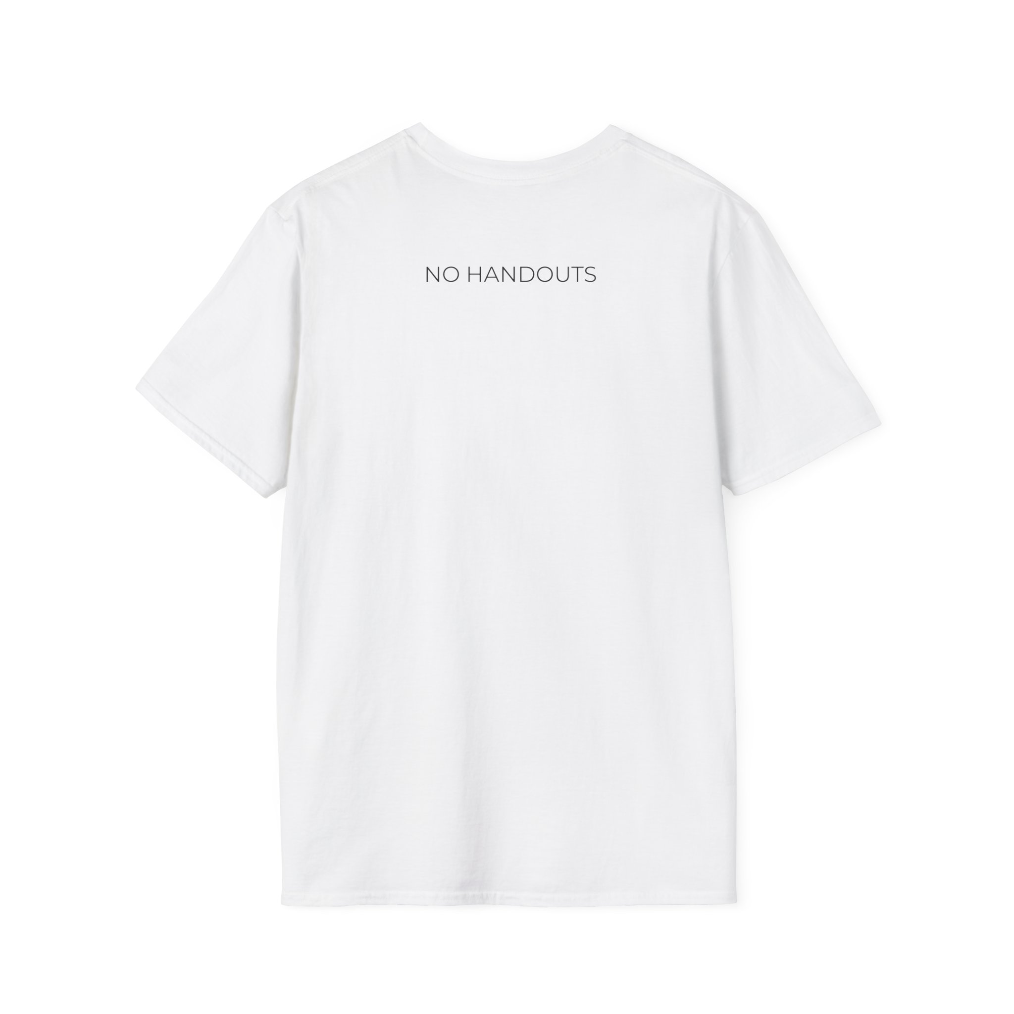 Prizefighter "No Handouts" Tee-White - Image 2