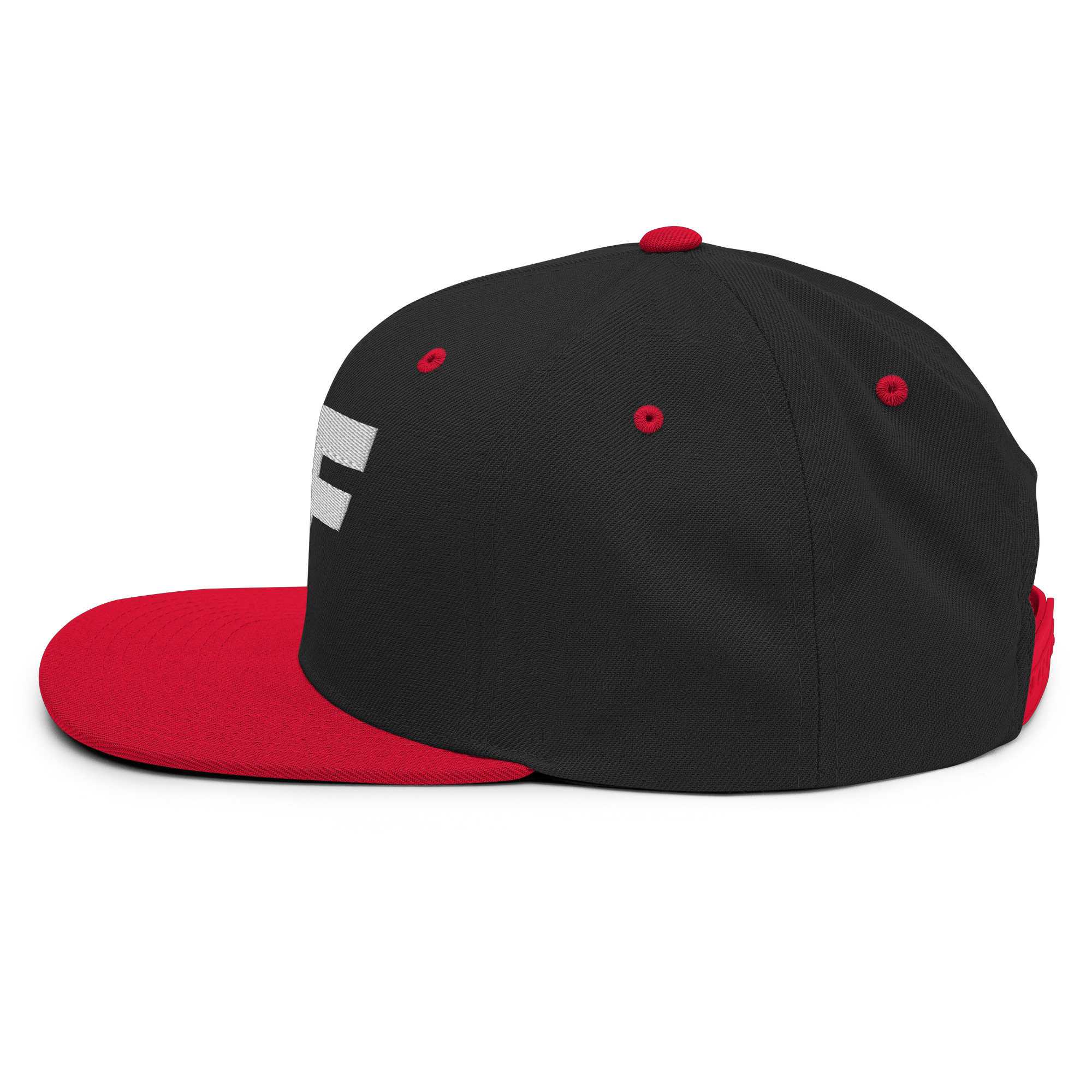 PRIZEFIGHTER SNAPBACK — BLACK / RED - Image 3